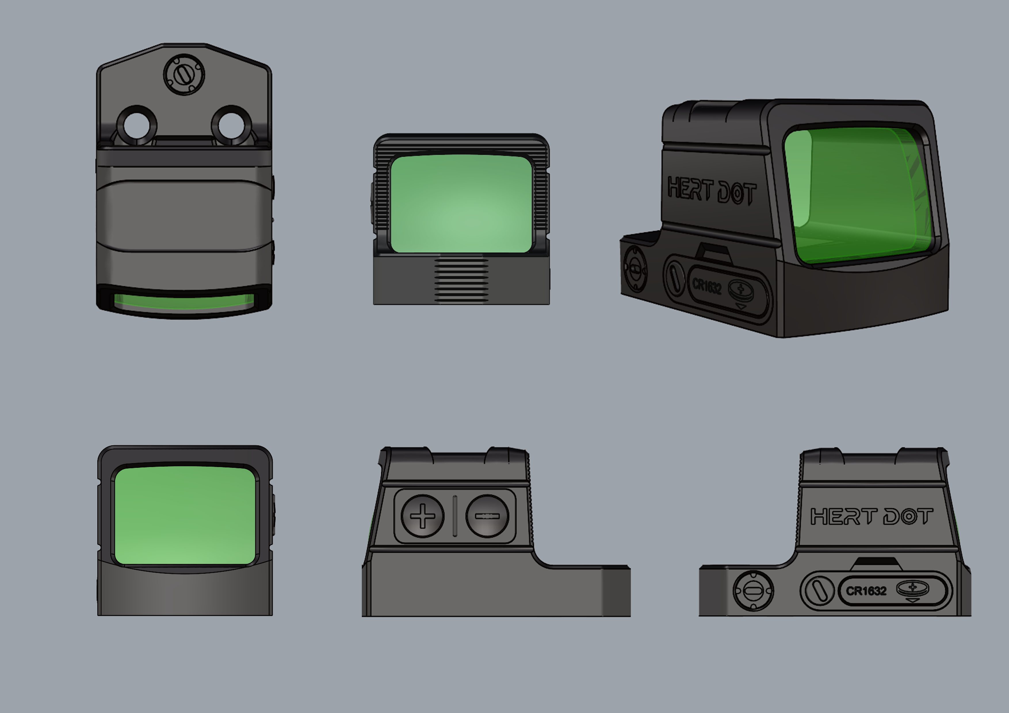 New Design of Red Dot Sight