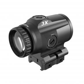 Hert Dot BL318 3X 18mm Micro Magnifier With Compact Flip-to-Side Mount 