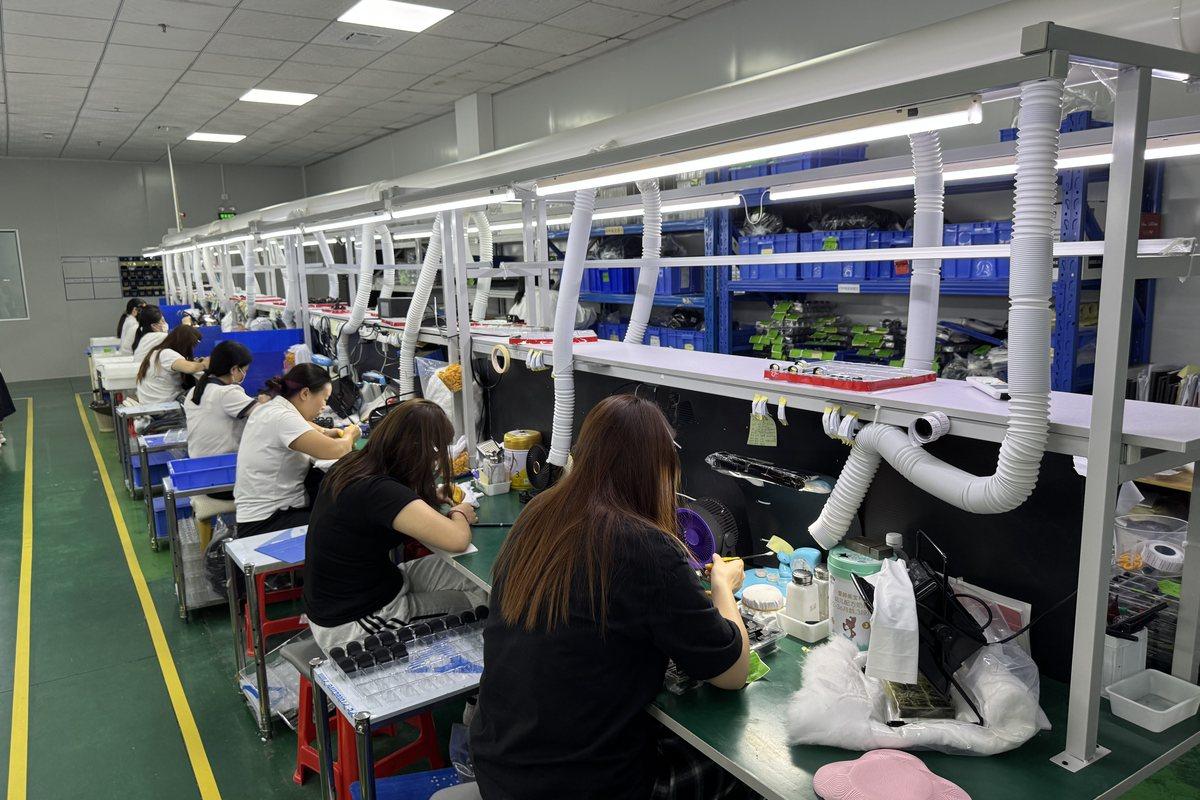 Precision optical sight assembly line