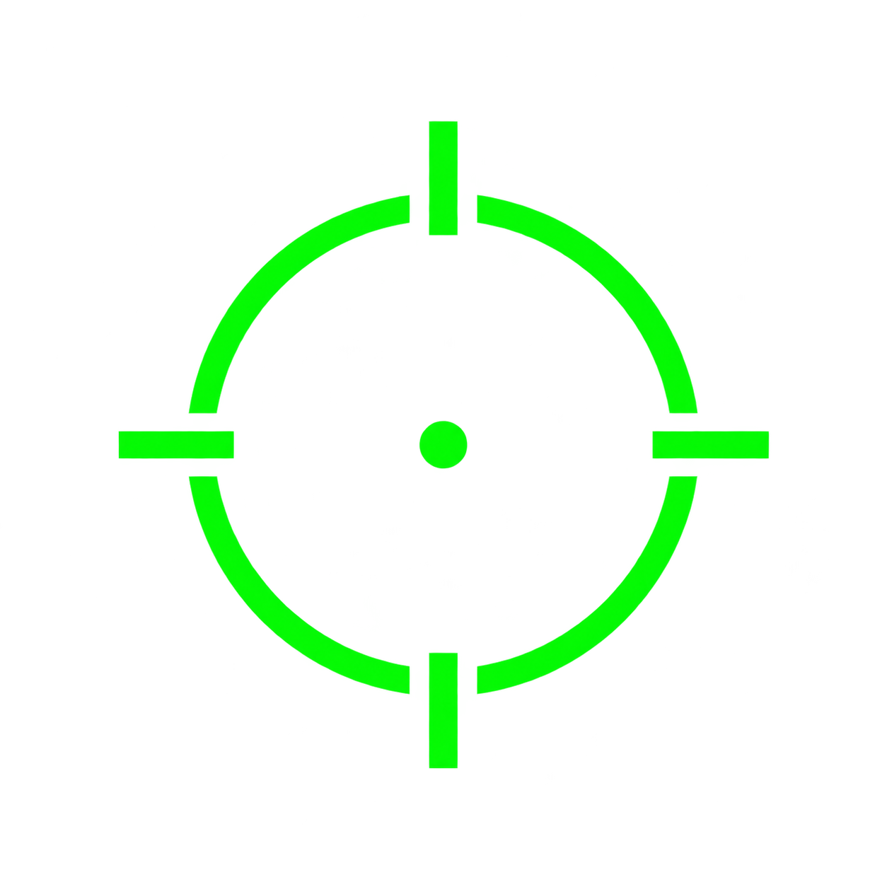 Green circle-dot